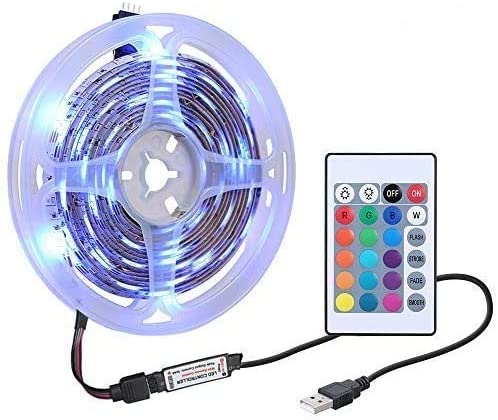 RGB Streifenlicht mit Fernbedienung USB-betrieben