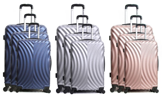 3x Hero Lagos-Koffer für 90€ – Koffer-Set mit den Größen 31l, 60l und 91l + Farbauswahl