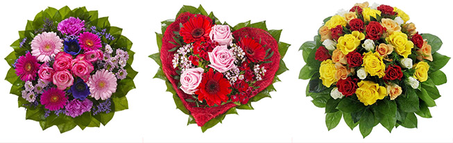 Blumensträuße beim Amazon.de Pflanzenservice ab 16€