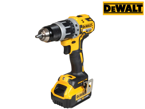 DeWalt XR Bürstenloser Schlagbohrer | 18 V 4.0 Ah Li-Ionen Akku | DCD796M1