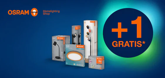 Ledvance 1+1 GRATIS Aktion » smarte Beleuchtung zu Top-Preisen