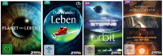 BBC- und Discovery-Dokus als Doppel-DVDs für 5€ im Terrashop - z.B. Planet des Lebens