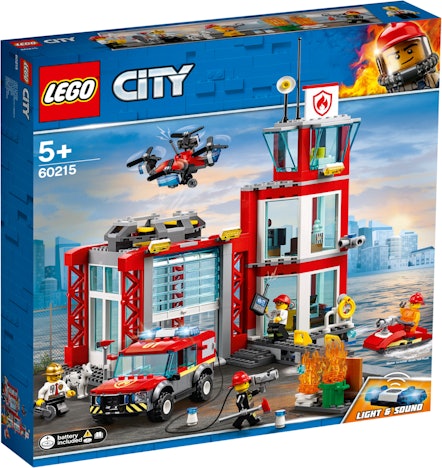LEGO City - Feuerwehr Station (60215) für nur 29,69€ statt 41,88€