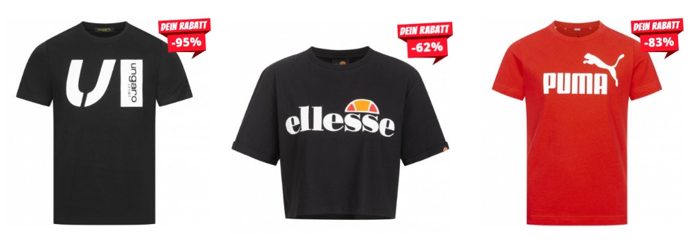 Sportspar-T-Shirt-Sommerschlussverkauf