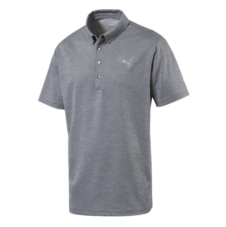 Puma-Poloshirt für 20€ – graumeliert, XS-XXL