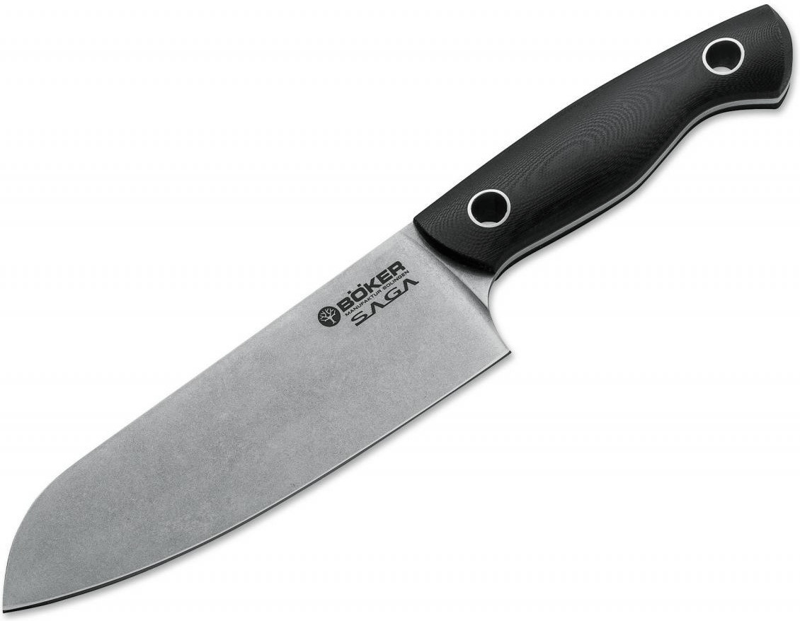 Böker Saga Santoku G-10 Stonewash mit 21,69€ Ersparnis