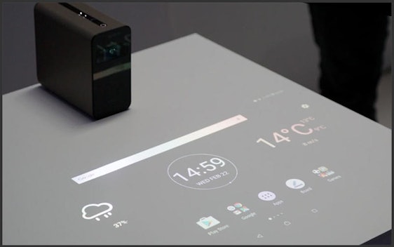 Sony »Xperia Touch« Beamer (100 lm, 4000:1)