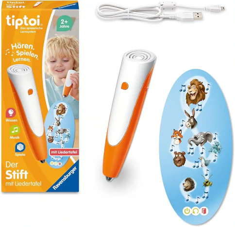 Ravensburger tiptoi Stift mit Liedertafel für 31,99 €