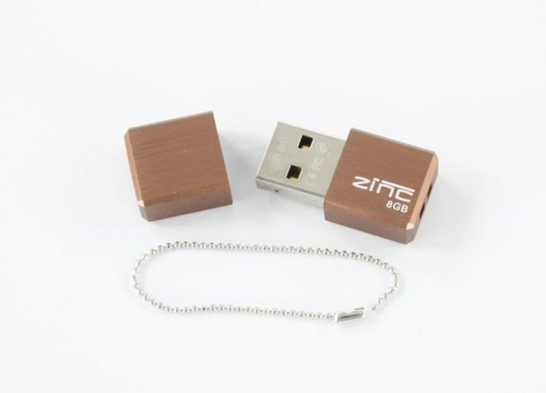 USB Stick 8GB ZINC USB 2.0 Fresh-Line in braun für 4,95 EUR inkl. Versand