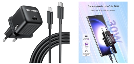 Leider vorbei! TECKNET 30W Schnellladegerät für nur 7,99€ – Schnelles Aufladen zum kleinen Preis!