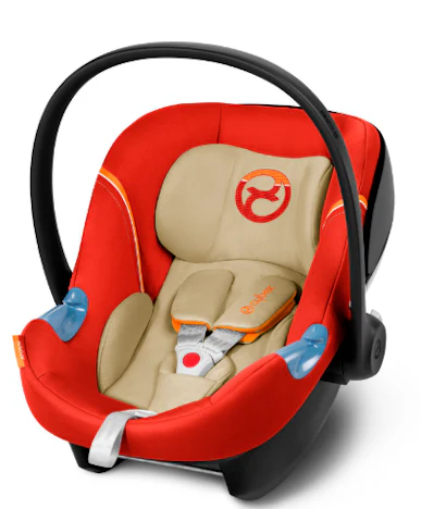 cybex GOLD Babyschale Aton M Autumn Gold-burnt red