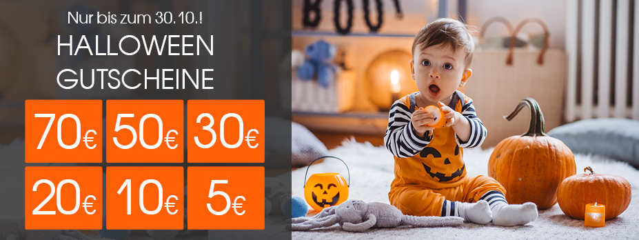 13% Rabatt auf (fast) alles bei Babymarkt - mit Halloween Gutschein, ab 40€ MBW