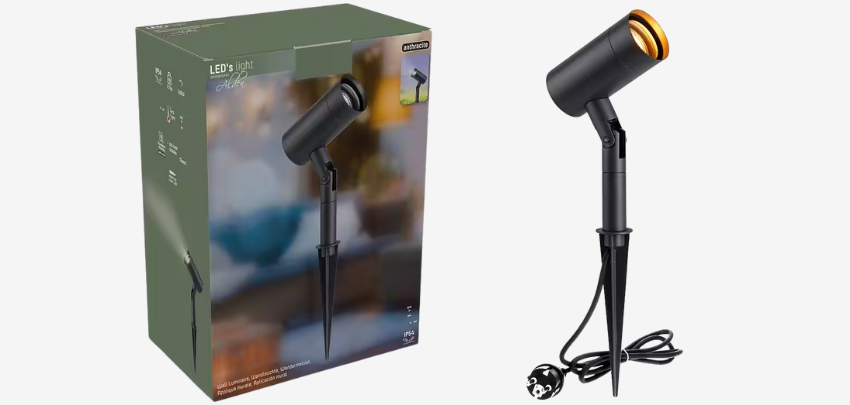 LED's Light Alden für 29€ - Erdspießleuchte, flexibel einstellbar, IP54
