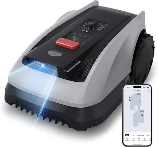 ECOVACS Goat O600 RTK Care Kit Mähroboter ohne Begrenzungskabel