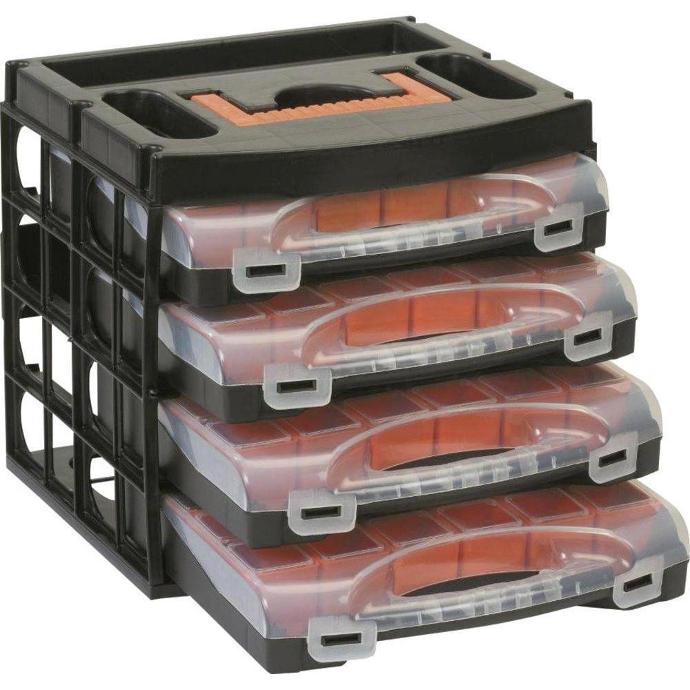 Sortimentskoffer-Set (L x B x H) 322 x 279 x 297 mm Alutec für 24,99€