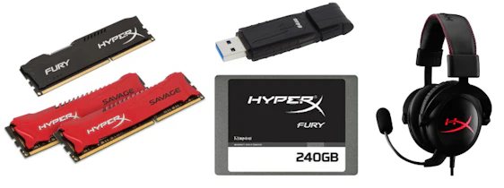 HyperX Angebote bei Amazon - z.B. Kingston HyperX Savage 8GB (1600MHz, 2x4) DDR3 für 56€