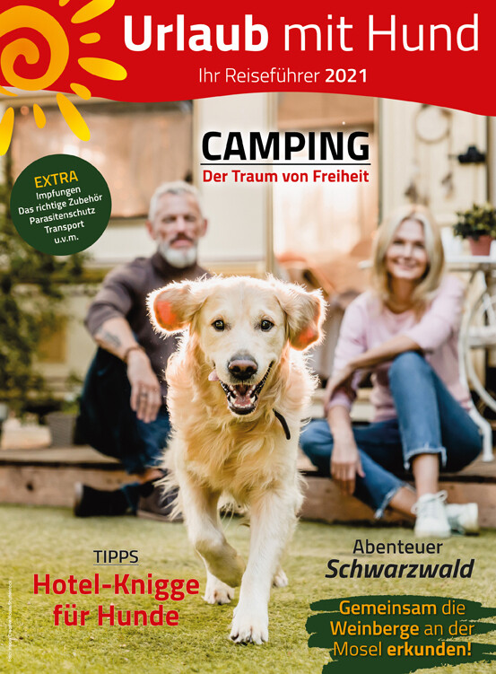 Reiseführer Urlaub mit Hund 2021 kostenlos