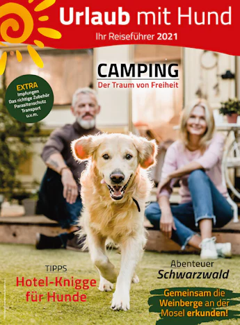 Reiseführer Urlaub mit Hund 2021 kostenlos