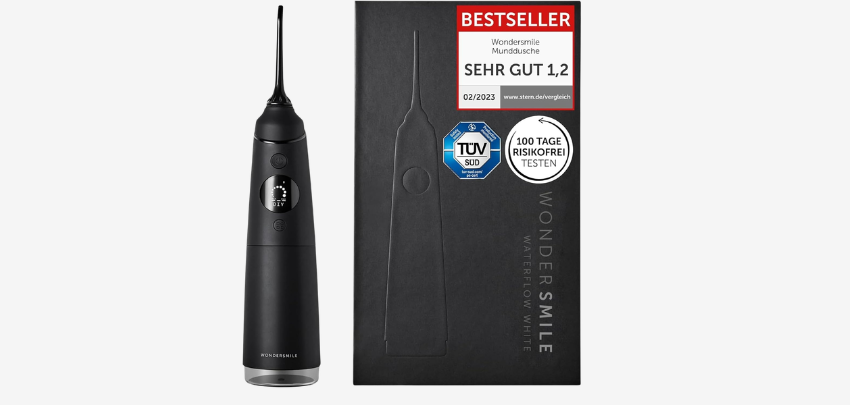 Strahlendes Lächeln! 😁 Premium-Munddusche Wondersmile PRO für nur 66€ 🦷
