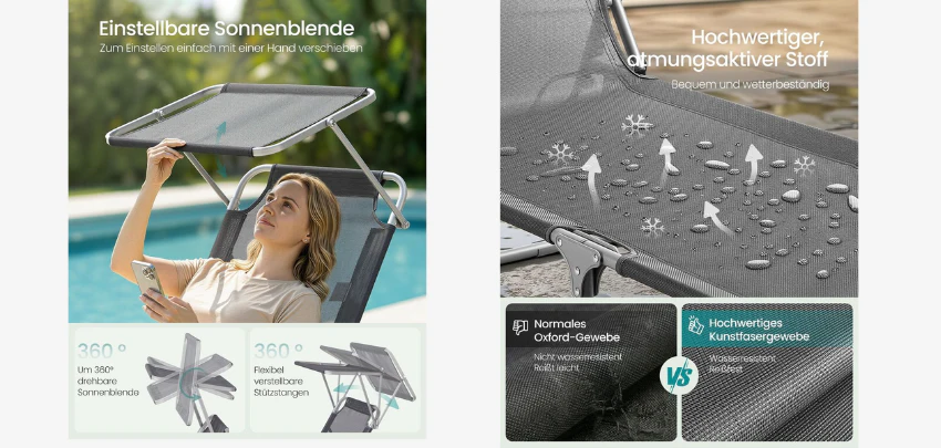 SONGMICS-klappbare-Sonnenliege-Beispiel