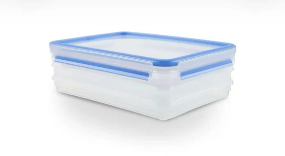 EMSA Clip & Close Frischhaltedosen-Set, rechteckig, 3 x 1 L, Transparent für 8,99€(statt 13,94€)