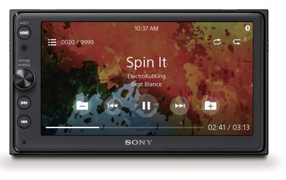 Sony XAV-AX100 für 238€ - 6,4" Doppel-Din Media Receiver mit Bluetooth, CarPlay und Android Auto