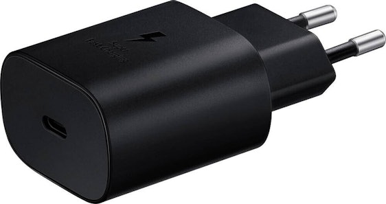 Samsung Schnellladegerät für 12€ - 25 Watt USB-C-Anschluss, in Schwarz