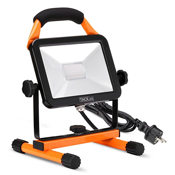 30 W Arbeitsleuchte, drehbarer und tragbarer 2430 Lumen LED-Strahler mit Ständer
