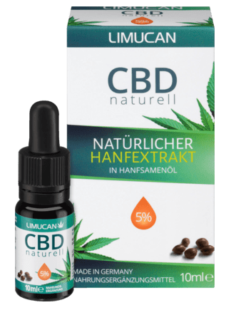 10ml Limucan CBD Öl für 29€ - natürliches Hanf-Öl 5%