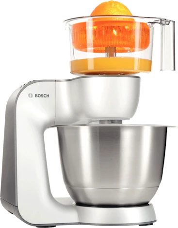 Bosch MUM54251 für 179€ - 900 Watt Multifunktions-Küchenmaschine mit Fleischwolf, Zitruspresse, Würfelschneider, etc.