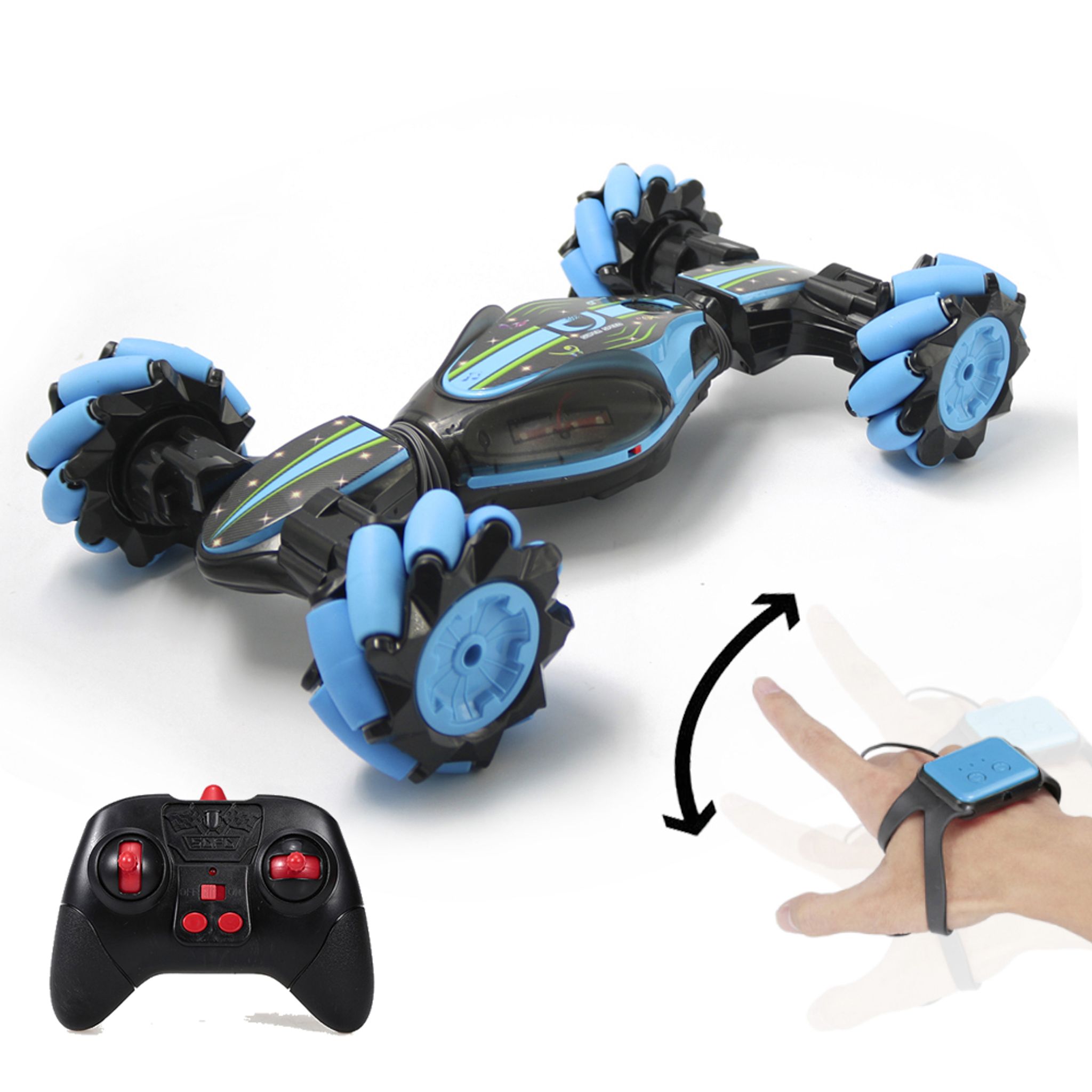 (Kaufland) Ferngesteuertes RC Stuntcar - Deformable All-Terrain - Doppelseitiges Auto mit Gesten Sensor