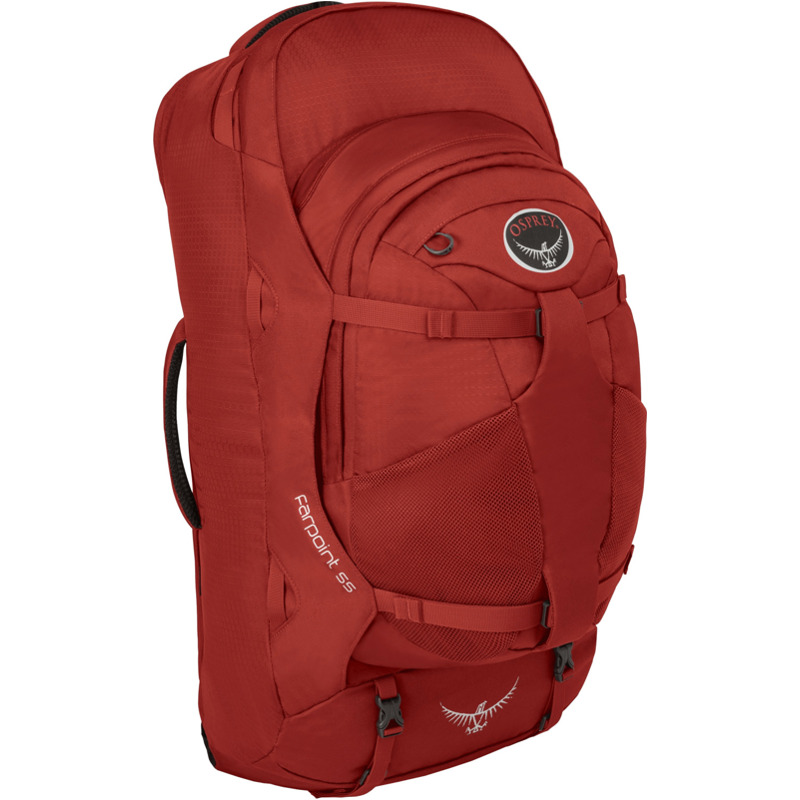 22% Nachlass auf Osprey Farpoint 55 M/L jasper red