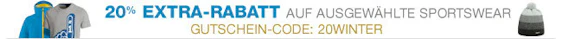 20% auf ausgewählte Sportartikel bei Amazon *UPDATE*