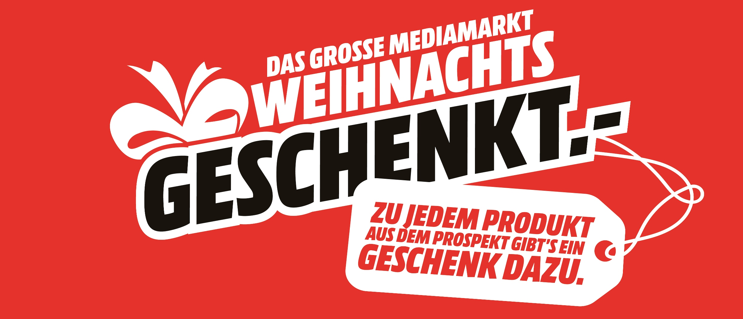 Mediamarkt-Weihnachtsgeschenkt – Aktionsprodukte kaufen + weiterer Artikel geschenkt
