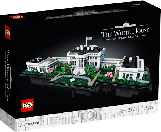 LEGO Architecture 21054 für 62€ - Das Weiße Haus, 1.483 Teile