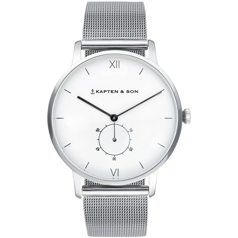 Aktion: Kapten &amp;amp; Son Heritage Silver mesh 45,65€ günstiger