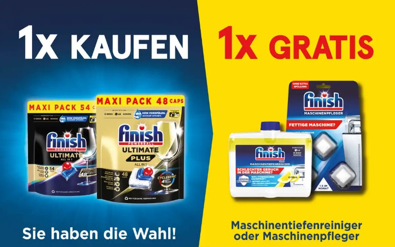 Coupons zum Ausdrucken Finish