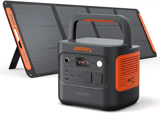 Jackery Explorer 2000 v2 + 200W Solarpanel