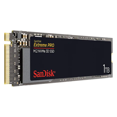 SanDisk SDSSDXPM2-1T00-G25 Extreme Pro 3D SSD für 359,99 EUR inkl. Versand