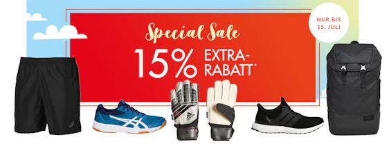 15% Extra-Rabatt auf Sale-Artikel bei Engelhorn - z.B. Nike Air Zoom Prestige Carpet für 66€