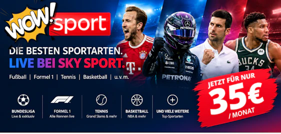 Live-Sport im Stream für 35€ sichern! ⚽