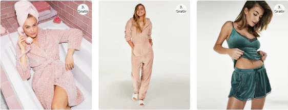 Couchdate bei Hunkemöller: 3. Artikel aus Nachtwäsche und Accessoires gratis oder 50% Rabatt auf den 2. Artikel