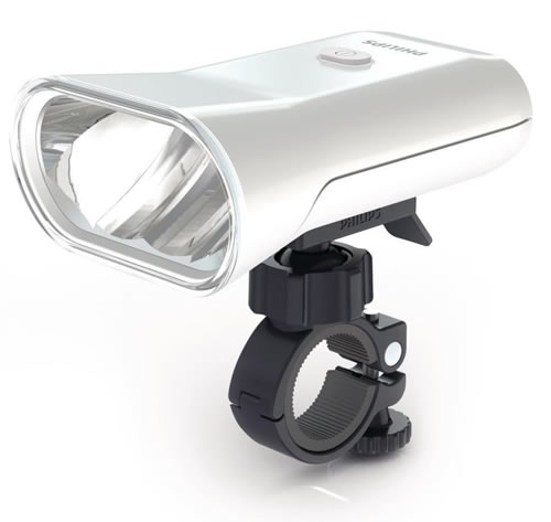 Philips SafeRide 80 LED Fahrrad Akku-Frontscheinwerfer für 38€