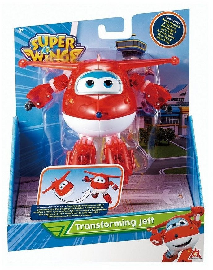 VaGo Super Wings Transform-a-Bots - Jett X-RAY - ca. 12 cm: Spart 8,80€