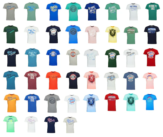 Petrol Industries T-Shirt verschiedene Styles für 11,49 Euro