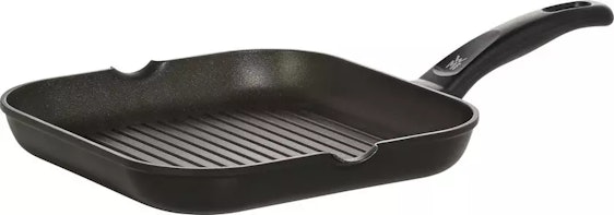 WMF Grillpfanne 27x27cm für 25€ – aus Aluguss mit PTFE-Antihaftbeschichtung, eckig