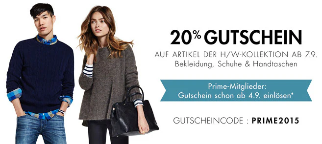 20-Prozent-Rabatt-auf-die-Herbst-Winter-Kollektion-bei-Amazon---zunächst-für-Prime-Kunde