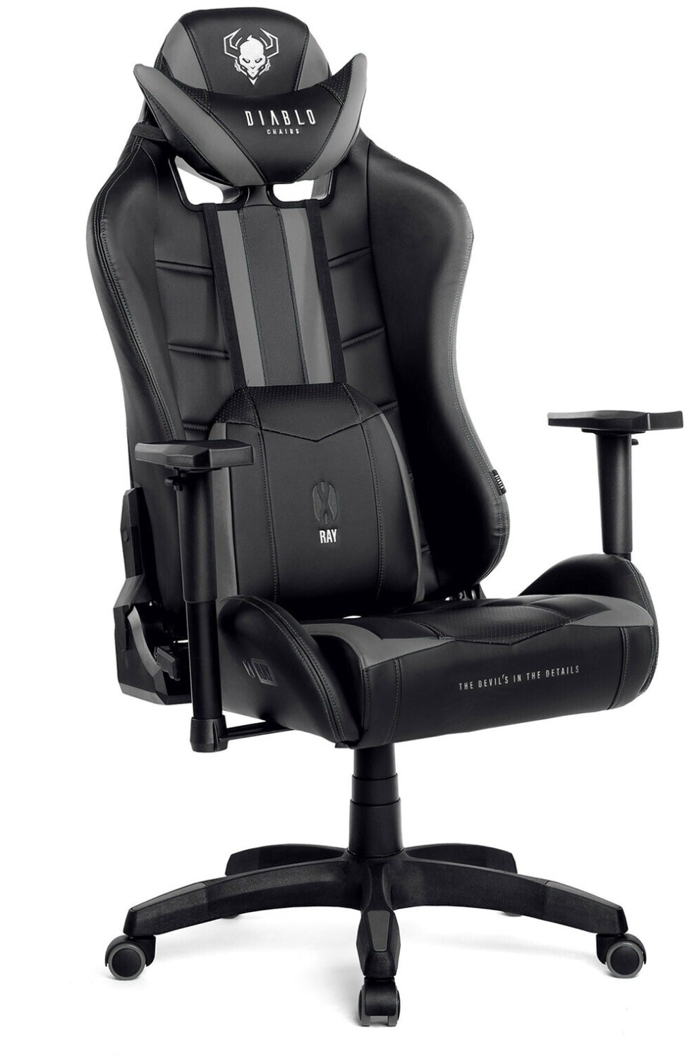 Diablo Chairs Diablo X-Ray Normal Black/Grey mit 36,80€ Preisnachlass