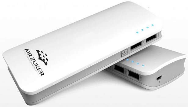 Air Zuker 15.000mAh Powerbank mit Taschenlampe