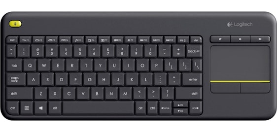 Logitech K400 Plus für 34€ – Wireless-Tastatur mit Touchpad, für Fernseher, PC oder Tablet